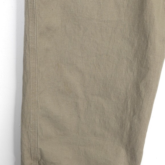 Duluth Trading Co. Flex Fire Hose Relaxed Fit Khaki Cargo Pants Men's Size 42x30 - Picture 6 of 16